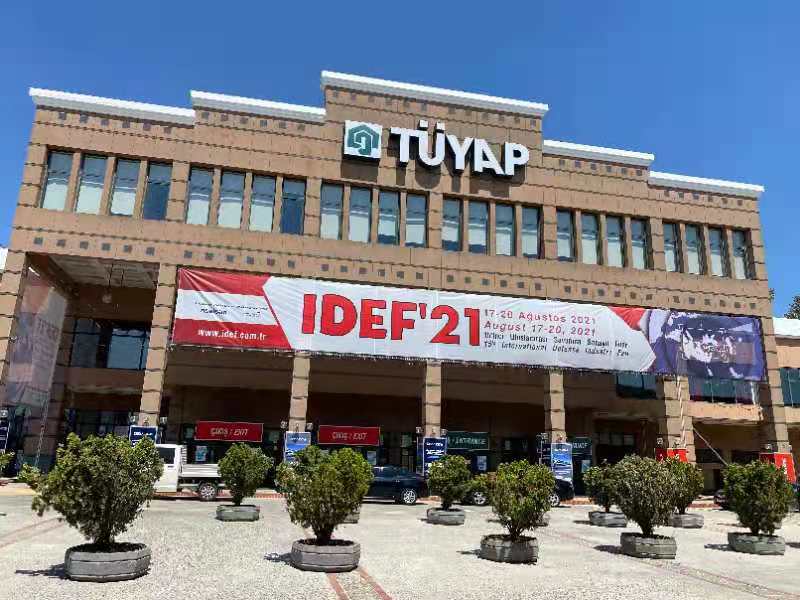 Zúčastněte se výstavy IDEF 21 v Istanbulu v srpnu 2021