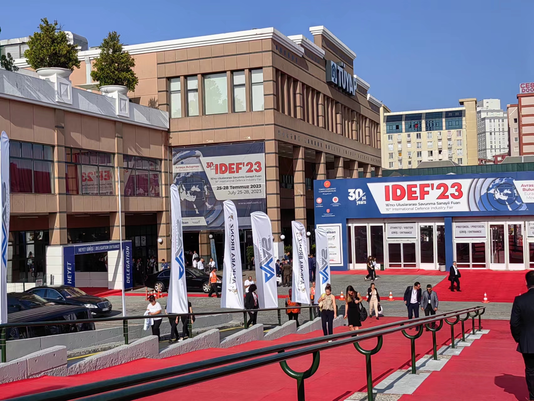 Zúčastněte se výstavy IDEF 2023 v Istanbulu v červenci 25-28